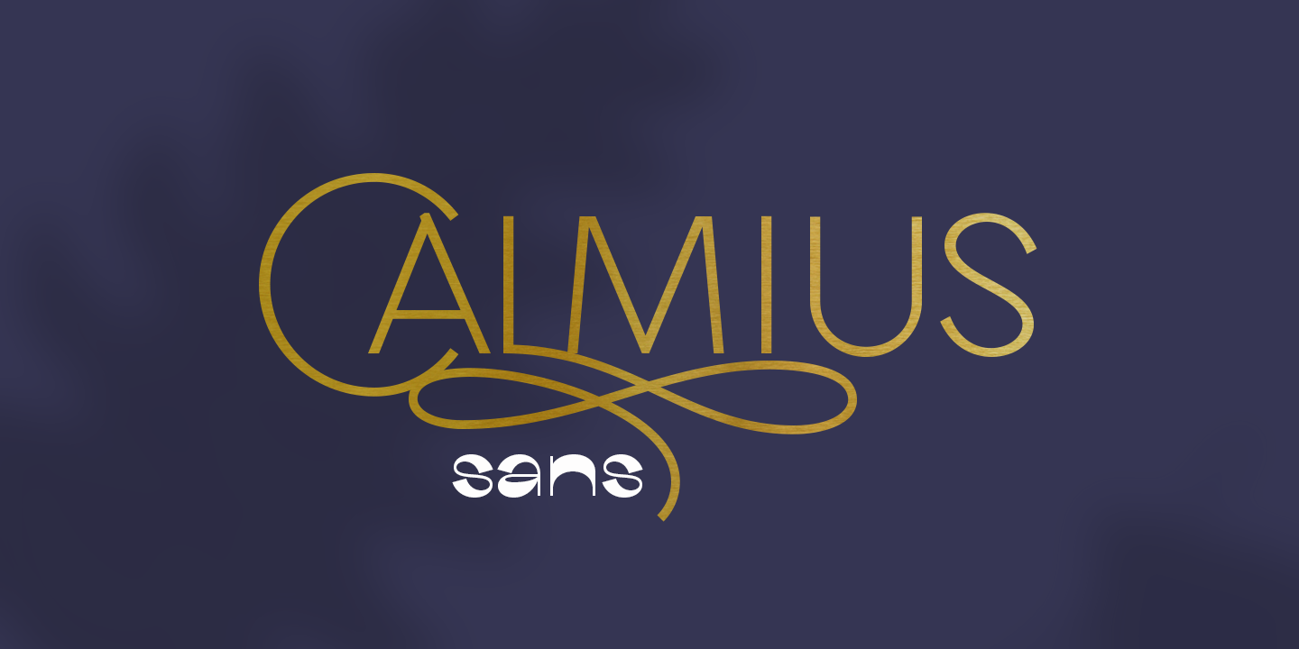 Calmius Sans Font preview